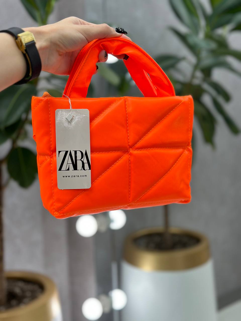 کیف زیپی دوبند ZARA