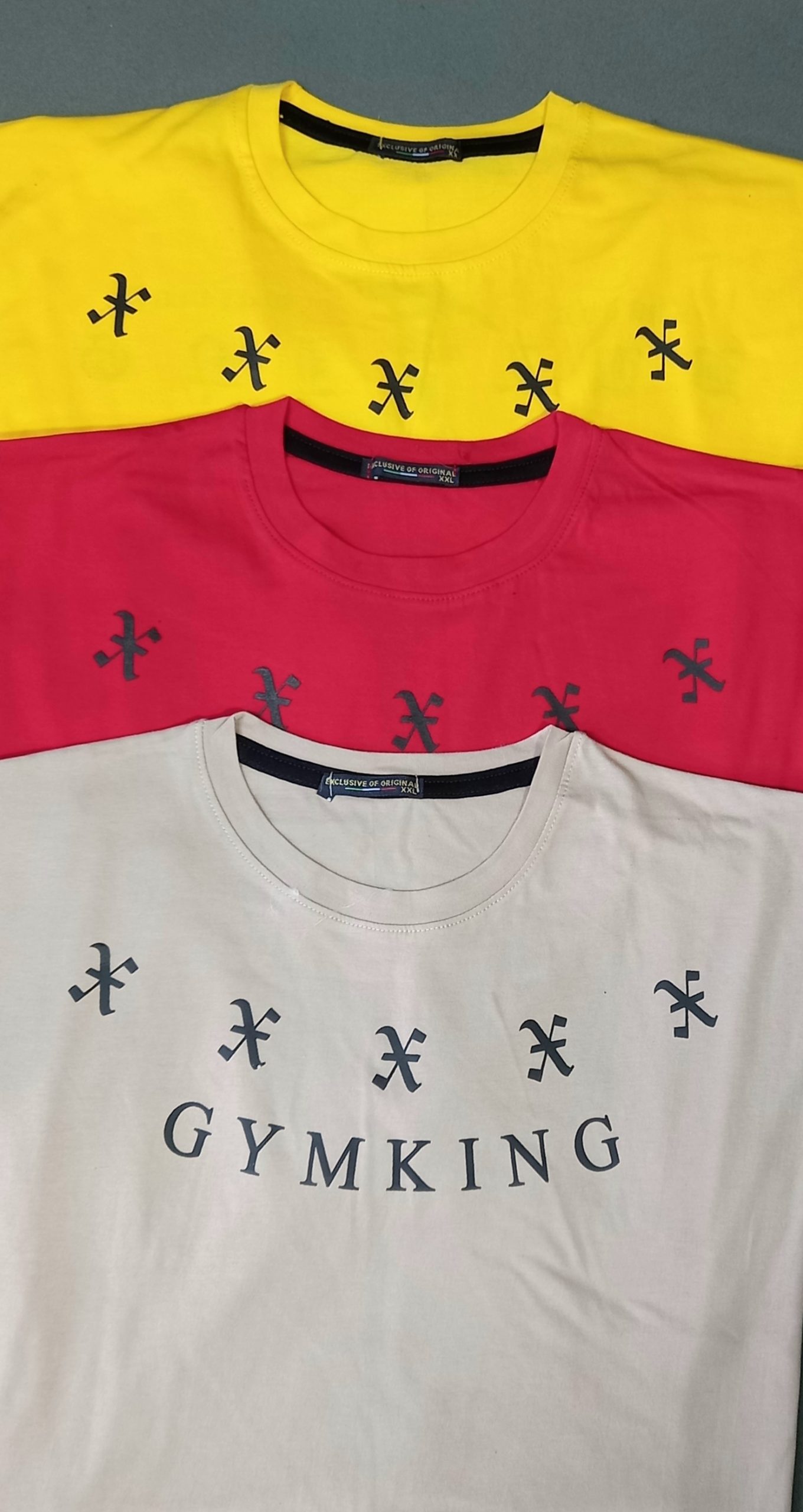 تیشرت پشت چاپ GYMKING ( اسپرت )